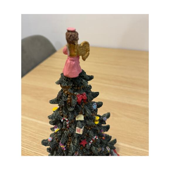 CHRISTMAS tree figurine VINTAGE - Picture 3 of 5